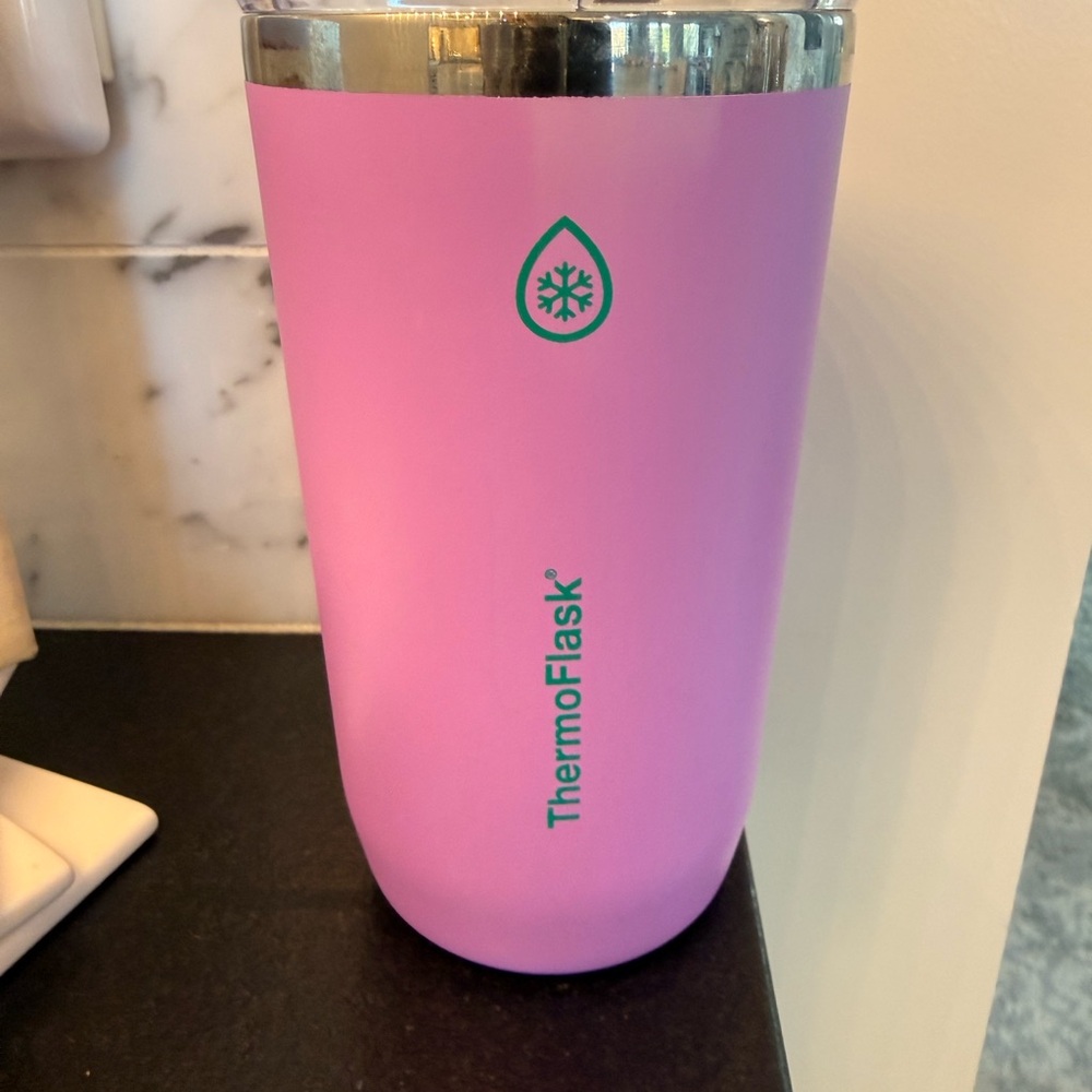 ThermoFlask Pink Insulated Tumbler